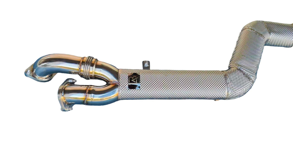 LAB Exhaust LAB G87 M2 Superflow 4” Single Midpipe