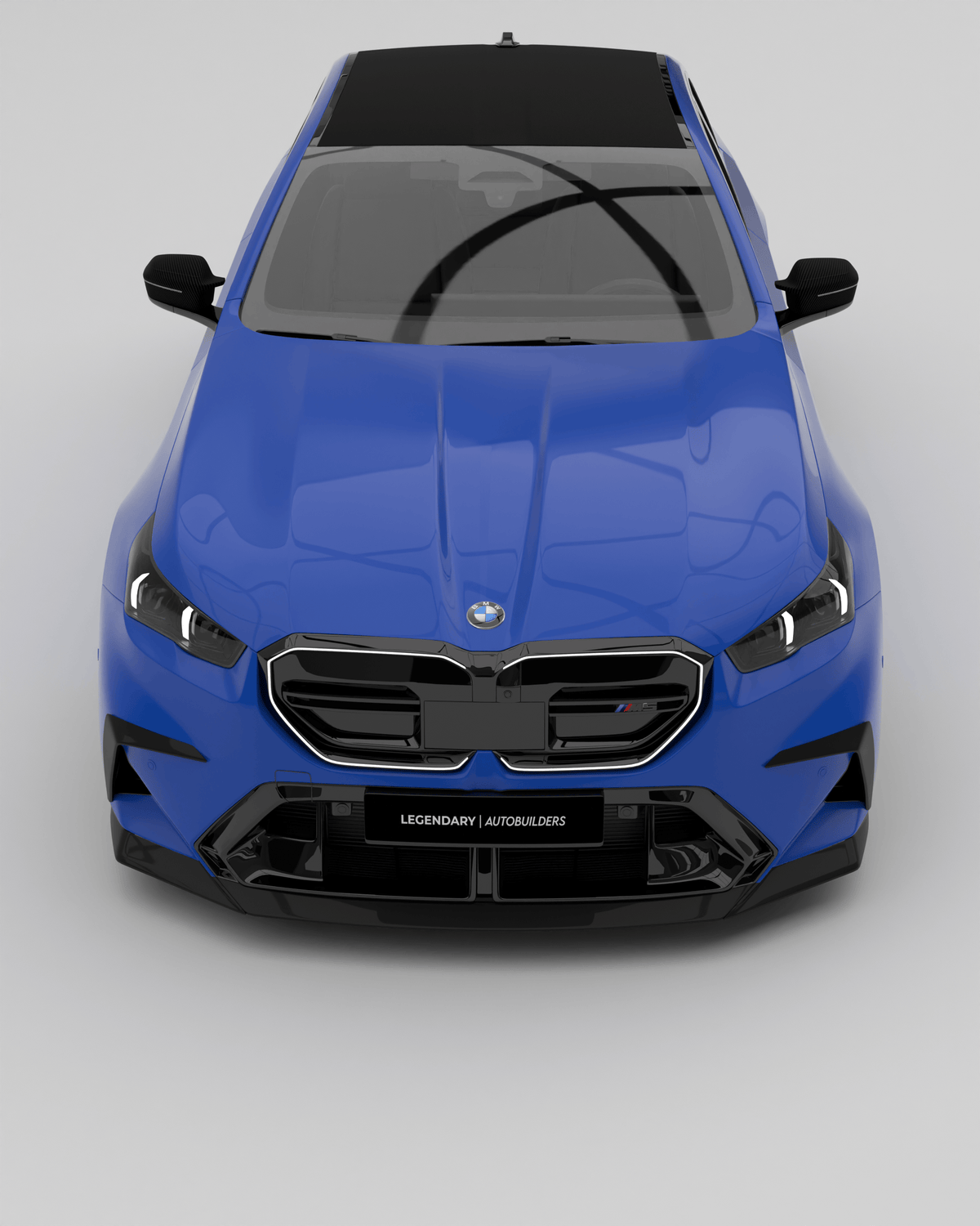 LAB Front Lip BMW G90 G99 M5 Pre Preg Dry Carbon Front Lip LAB Style