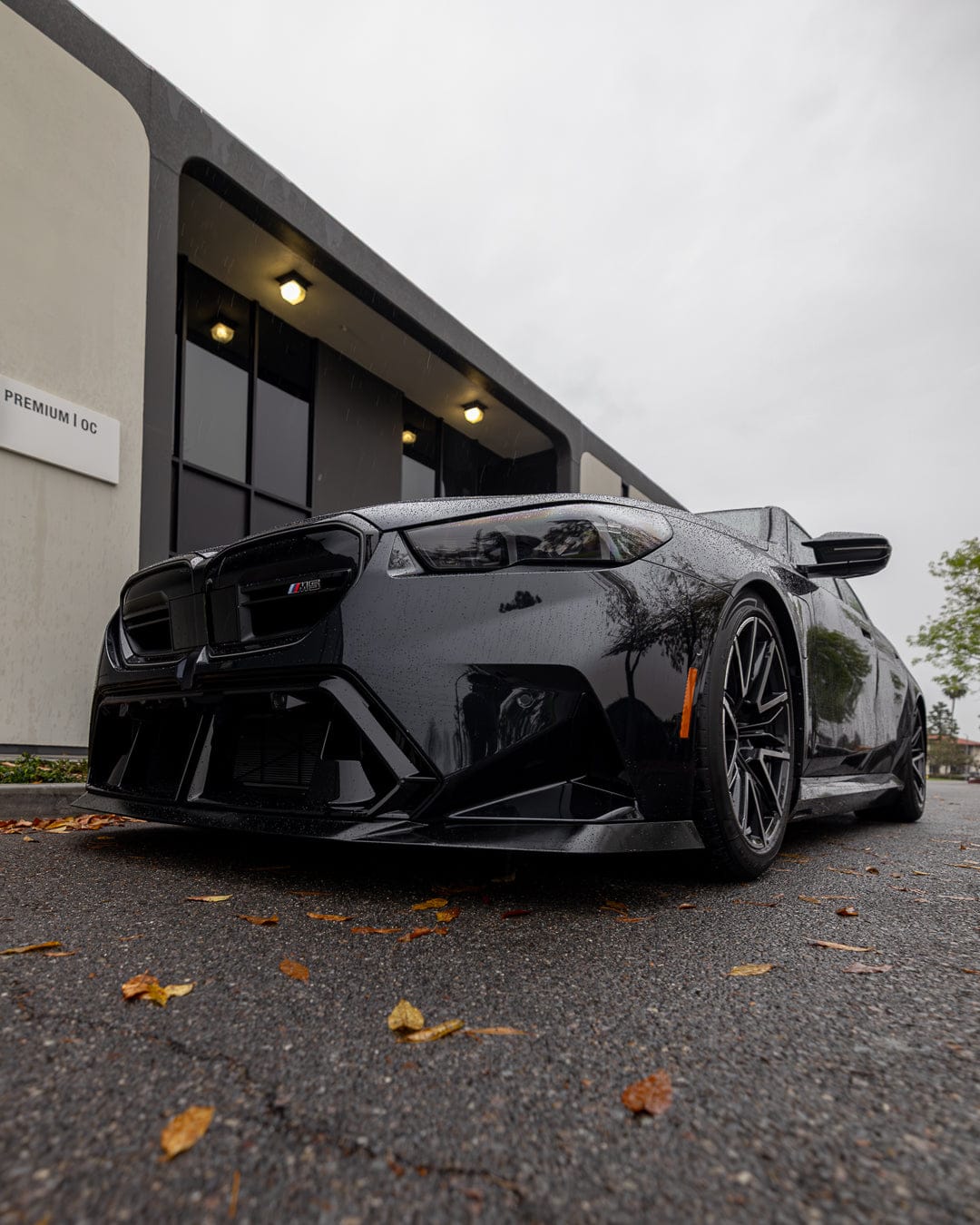 LAB Front Lip BMW G90 G99 M5 Pre Preg Dry Carbon Front Lip LAB Style