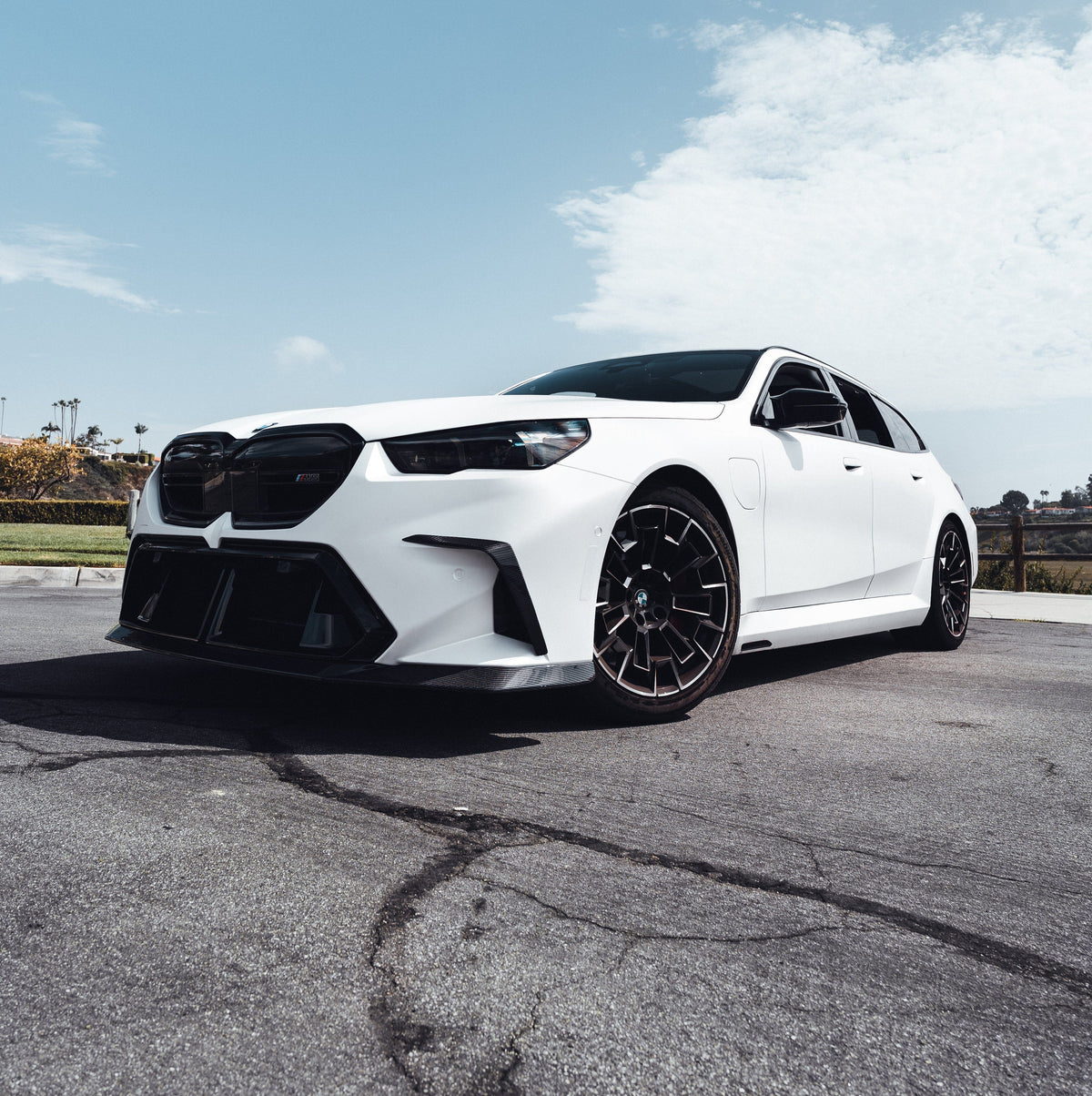Legendary | Autobuilders Aero LAB Design Carbon Fiber Front Canards BMW G90/G99 M5