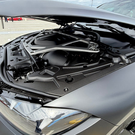 Legendary | Autobuilders Engine Bay BMW G87 M2 Pre-Preg Carbon Engine Bay Trims (Front Corners)