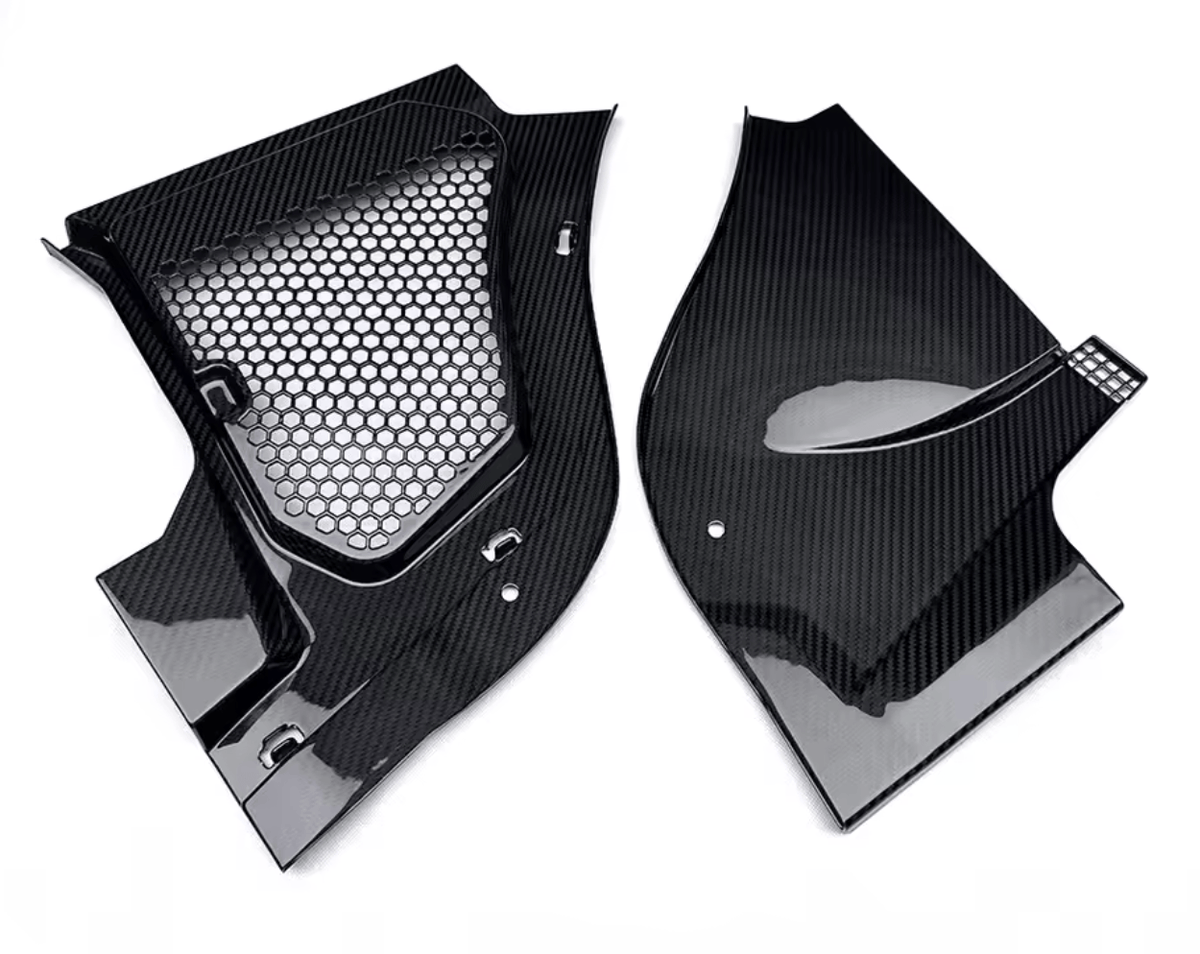 Legendary | Autobuilders Engine Bay G90 G99 M5 Dry Carbon Engine Compartment Top Panels