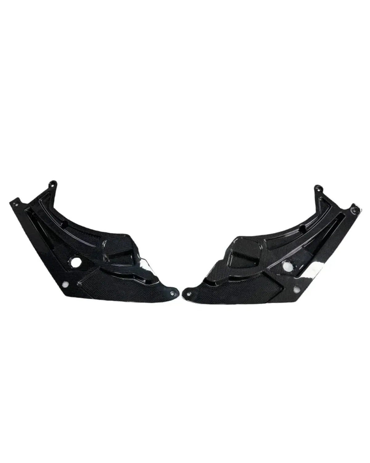 Legendary | Autobuilders Engine Bay Gloss BMW G87 M2 Pre-Preg Carbon Engine Bay Trims (Front Corners)