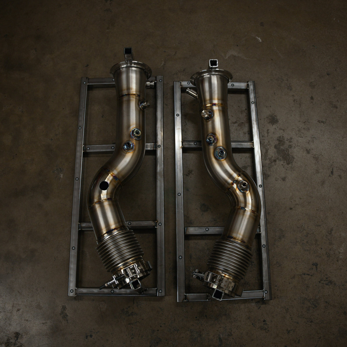 Legendary | Autobuilders Exhaust LAB Temerario Catless Downpipes