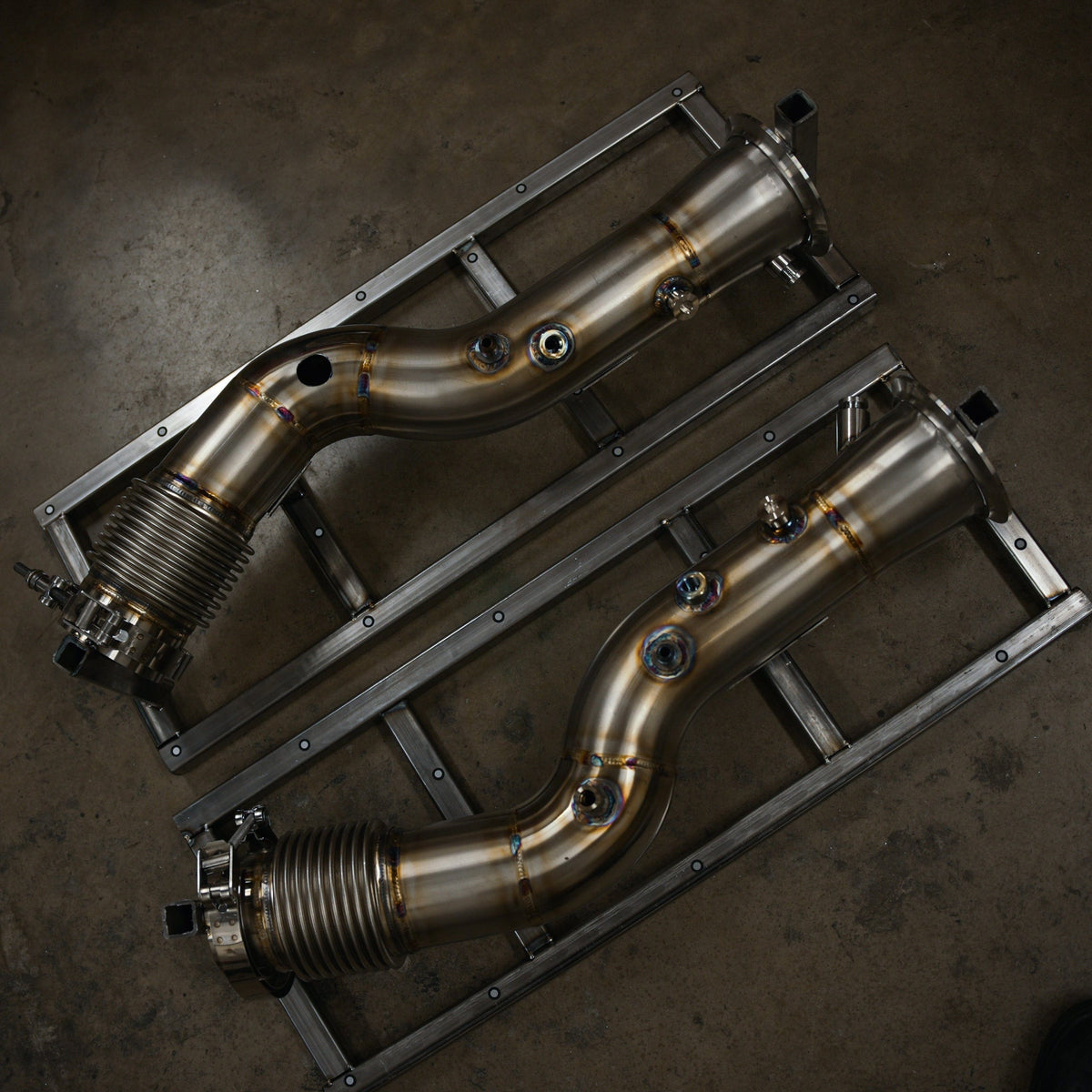 Legendary | Autobuilders Exhaust LAB Temerario Catless Downpipes