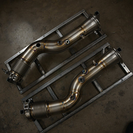 Legendary | Autobuilders Exhaust LAB Temerario Catless Downpipes