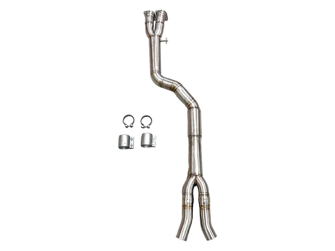 MAD Exhaust MAD BMW 2019+ X3M X4M F97 F98 S58 Single Resonated Midpipe