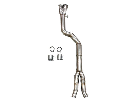 MAD Exhaust MAD BMW 2019+ X3M X4M F97 F98 S58 Single Resonated Midpipe
