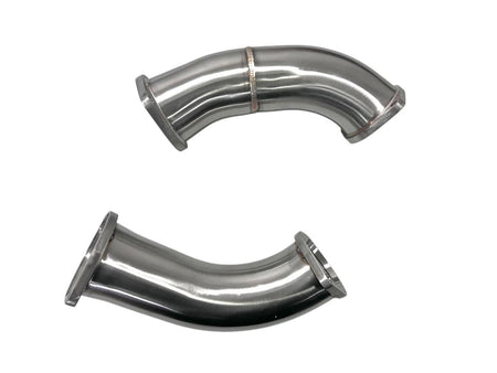 MAD Exhaust MAD BMW 2024+ X5M X6M F95 LCI F96 LCI Competition S68 Secondary Downpipes Catless