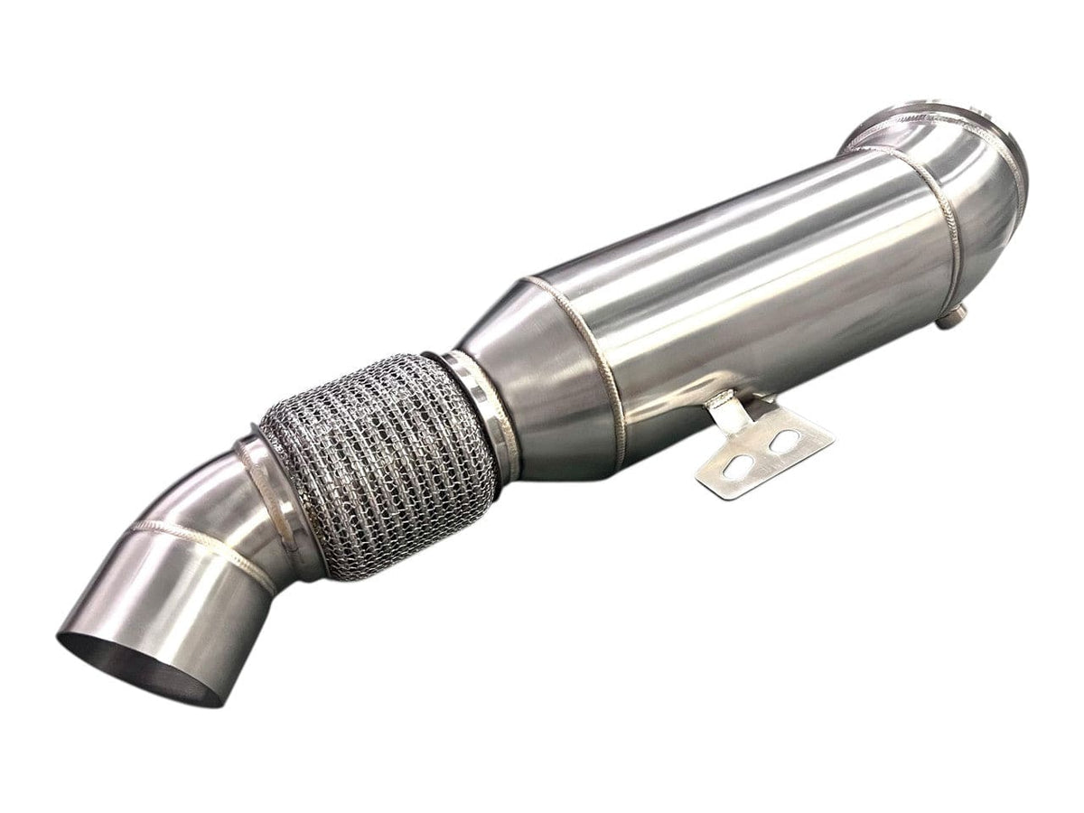 MAD Exhaust MAD BMW F & G Chassis 5" B58 Catted Downpipe M240 340 M340 440 M440 540 W/ No CEL Guarantee & Bracket