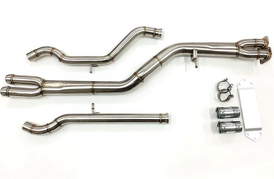 MAD Exhaust MAD BMW F8x M3 M4 S55 Single Midpipe (Brace Included)