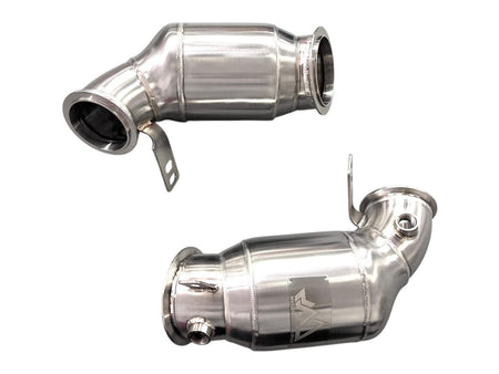 MAD Exhaust MAD BMW F9x M5 M8 Catted Downpipes W/ No CEL Guarantee