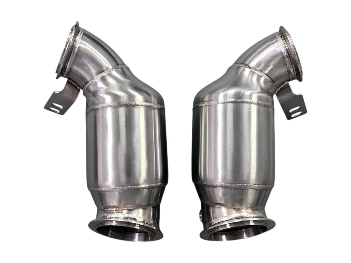 MAD Exhaust MAD BMW F9x M5 M8 Catted Downpipes W/ No CEL Guarantee