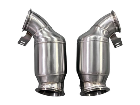 MAD Exhaust MAD BMW F9x M5 M8 Catted Downpipes W/ No CEL Guarantee