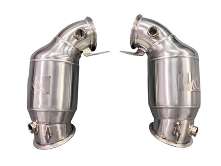 MAD Exhaust MAD BMW F9x M5 M8 Catted Downpipes W/ No CEL Guarantee