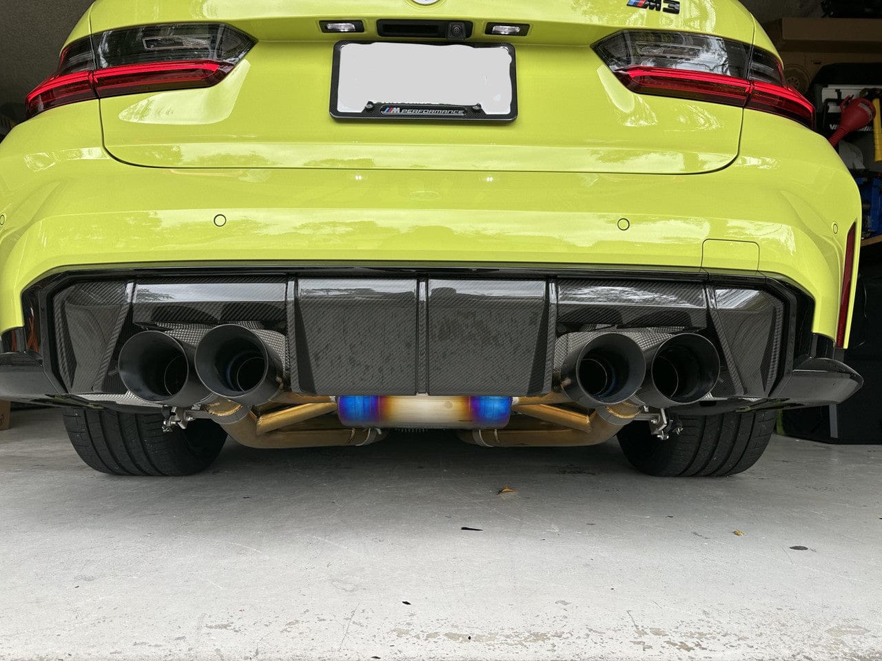 MAD Exhaust MAD BMW M3 M4 S58 G80 G82 Axle Back Titanium