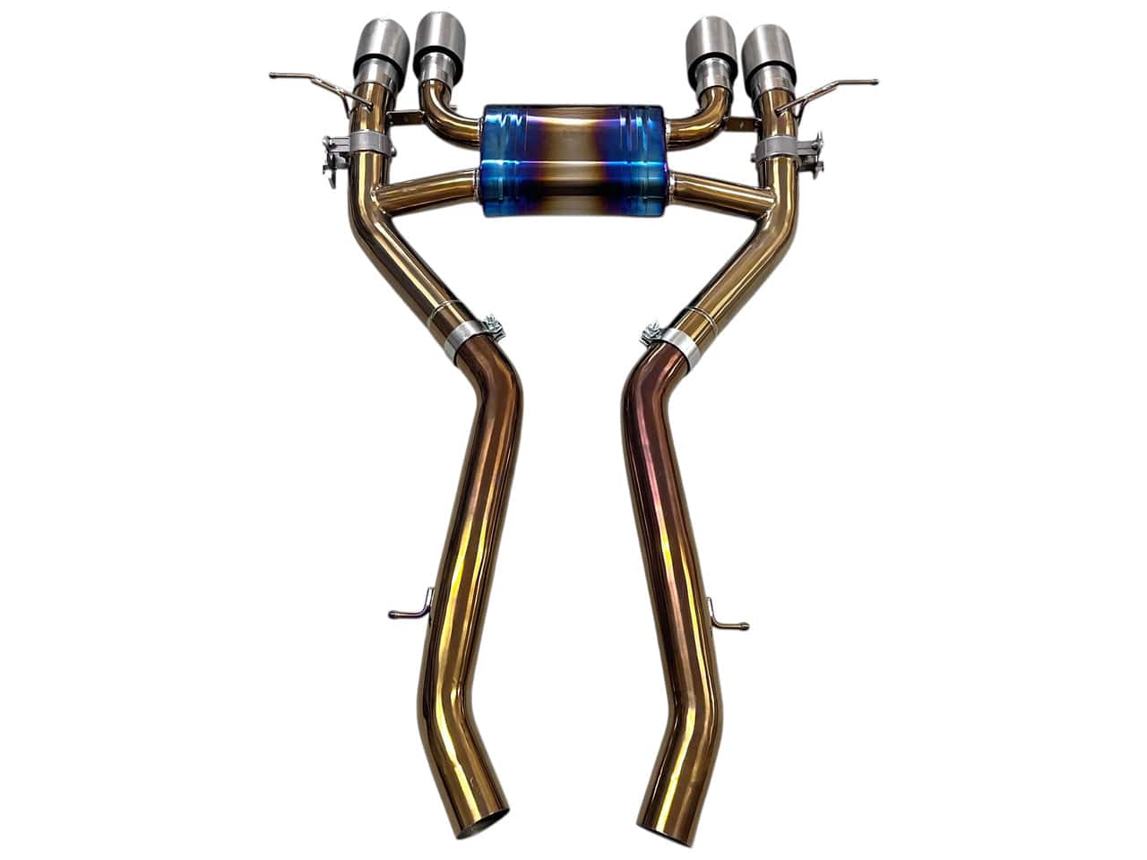 MAD Exhaust MAD BMW M3 M4 S58 G80 G82 Axle Back Titanium