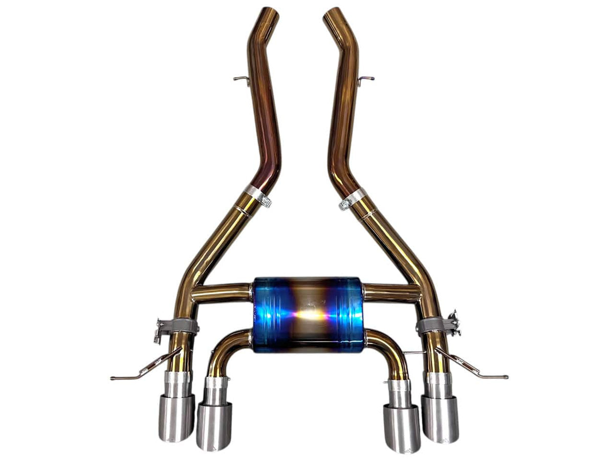 MAD Exhaust MAD BMW M3 M4 S58 G80 G82 Axle Back Titanium