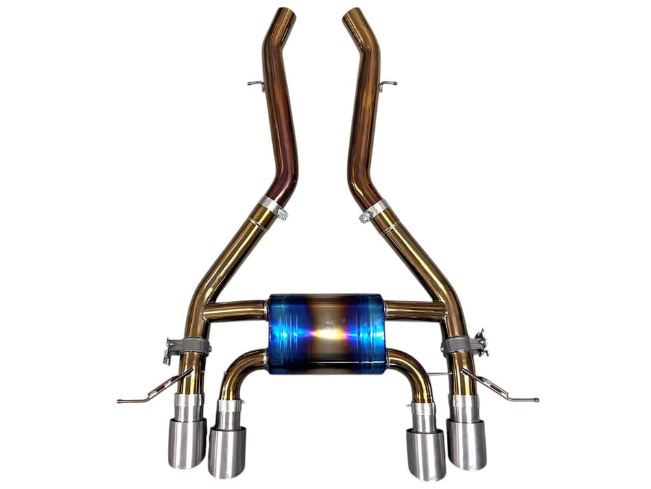 MAD Exhaust MAD BMW M3 M4 S58 G80 G82 Axle Back Titanium