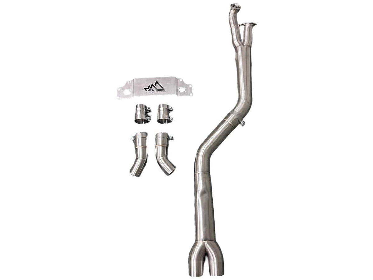 MAD Exhaust MAD BMW S58 4" Fat Boy Single Midpipe M2 G87