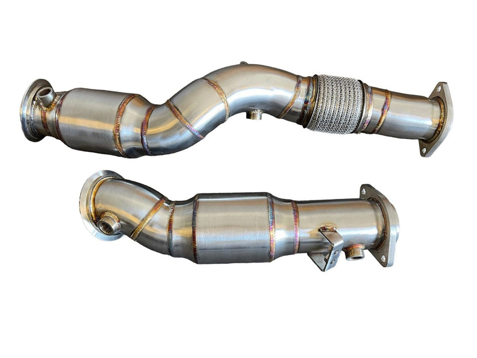 MAD Exhaust MAD BMW S58 Catted Downpipes M2 M3 M4 G87 G80 G82 G83 W/ Flex Section