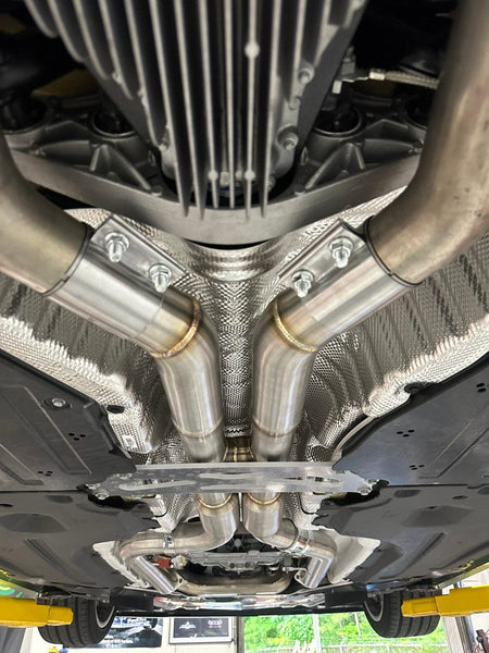MAD Exhaust MAD BMW S58 Resonated H-Pipe Midpipe M2 G87