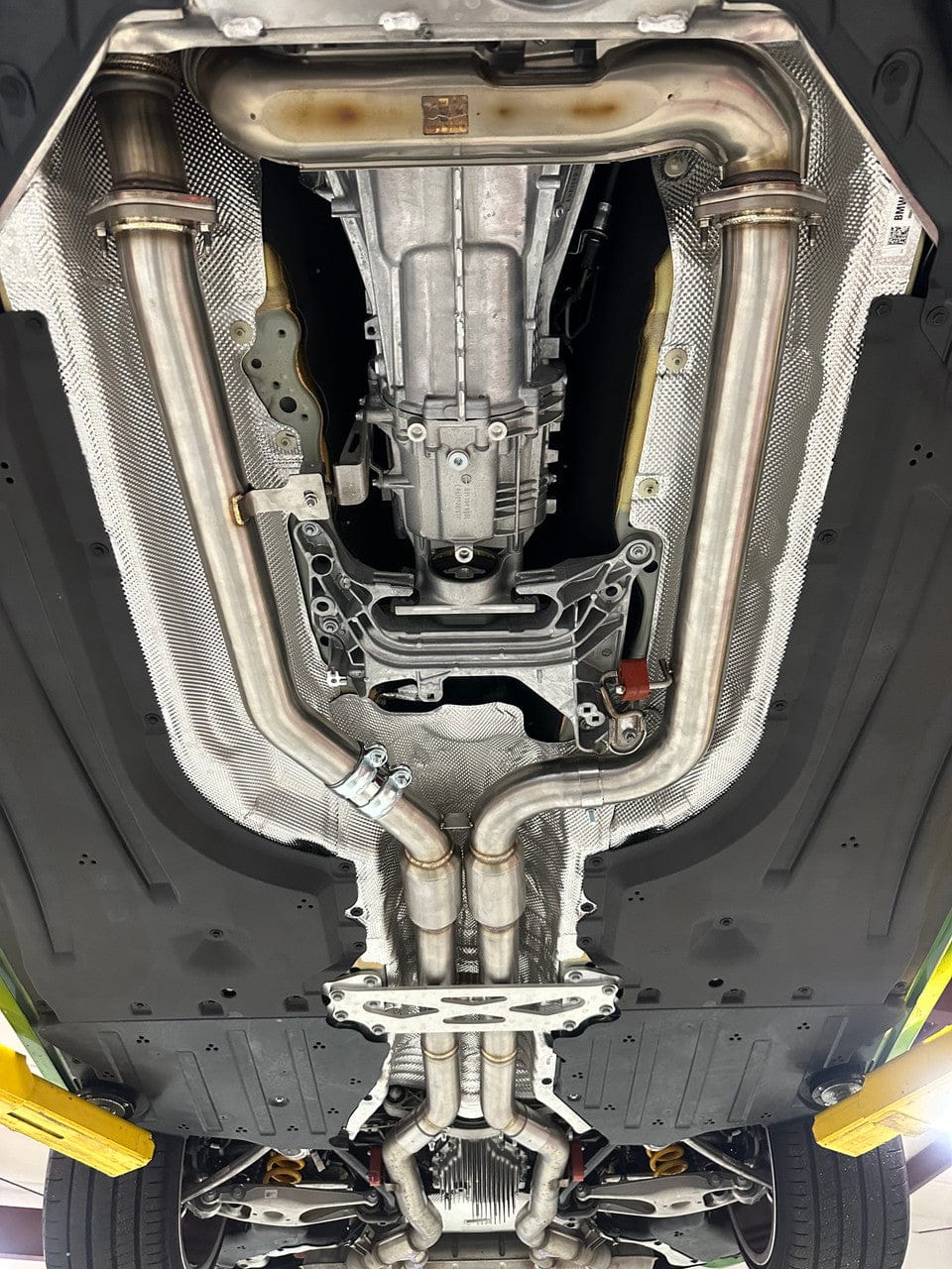 MAD Exhaust MAD BMW S58 Resonated H-Pipe Midpipe M2 G87