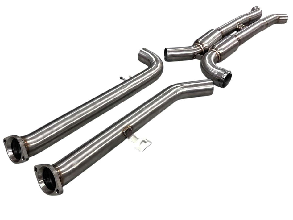 MAD Exhaust MAD BMW S58 Resonated H-Pipe Midpipe M2 G87