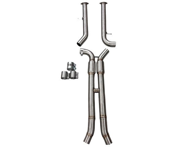 MAD Exhaust MAD BMW S58 Resonated H-Pipe Midpipe M3 M4 G80 G82 G83