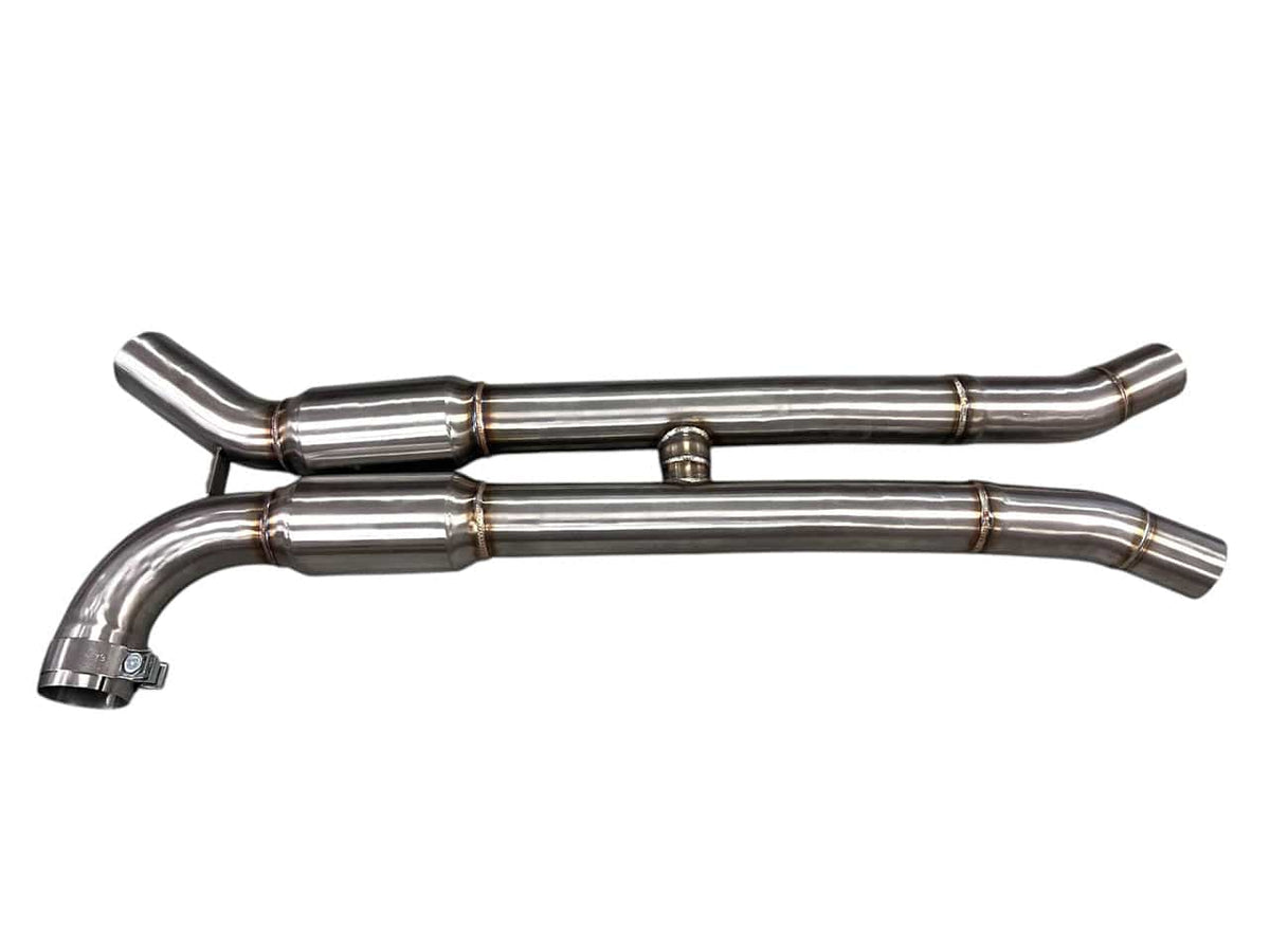 MAD Exhaust MAD BMW S58 Resonated H-Pipe Midpipe M3 M4 G80 G82 G83