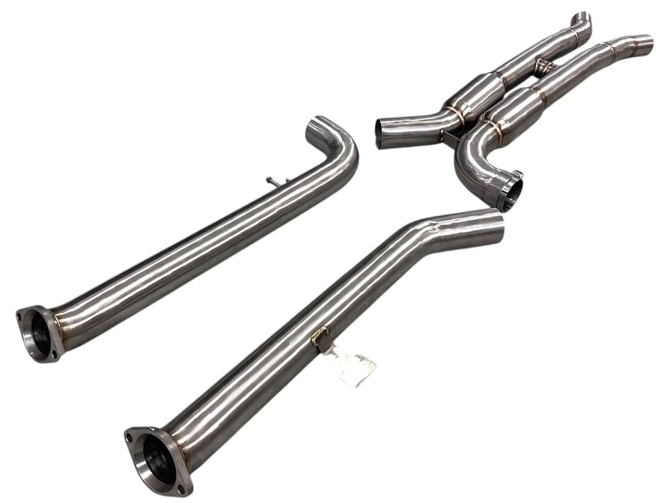 MAD Exhaust MAD BMW S58 Resonated H-Pipe Midpipe M3 M4 G80 G82 G83