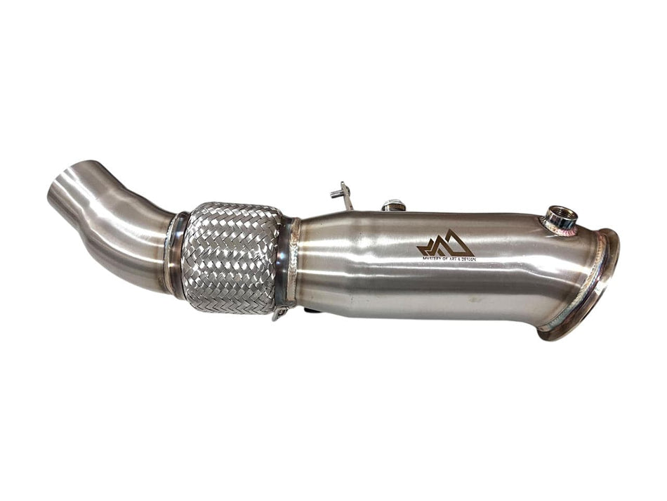 MAD Exhaust MAD N20 4" Downpipe W/ Bracket BMW 228 328 428 528