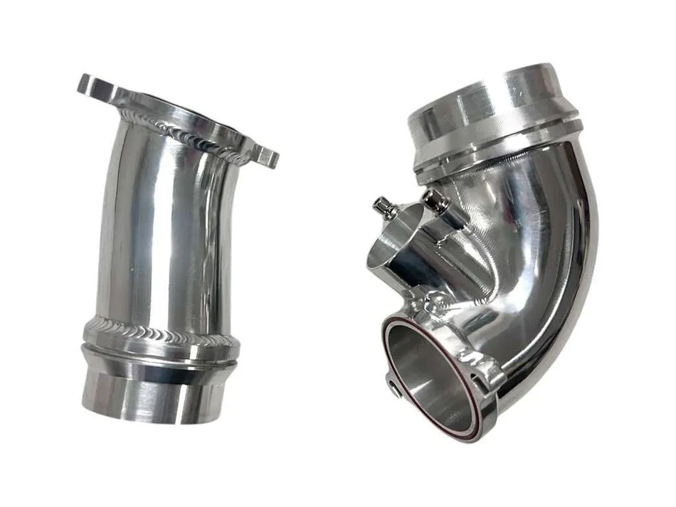 MAD Performance Polished Silver MAD BMW S58 G80 G82 G87 M3 M4 M2 High Flow Inlets