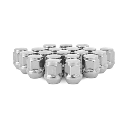 Mishimoto Lug Nuts Mishimoto Steel Acorn Lug Nuts M12 x 1.5 - 20pc Set - Chrome