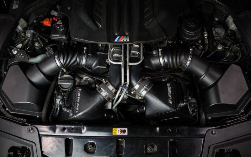 Mishimoto Performance Mishimoto 12-16 BMW F10 M5 Intercooler Pipe Kit Micro Wrinkle Black