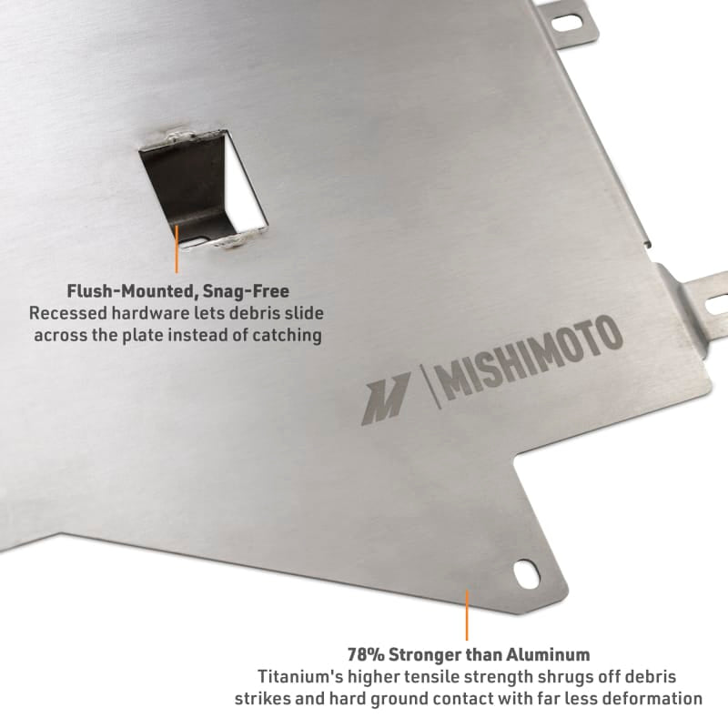 Mishimoto Skid Plates Mishimoto 2021+ BMW G80 M3 Skid Plate - Engine - Titanium