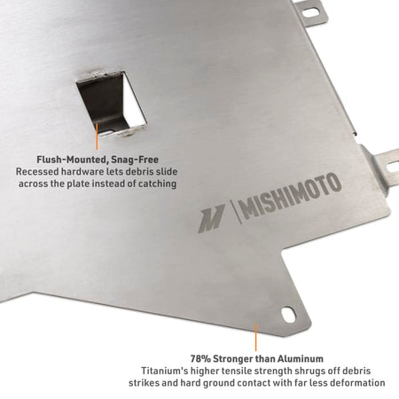 Mishimoto Skid Plates Mishimoto 2021+ BMW G80 M3 Skid Plate - Engine - Titanium