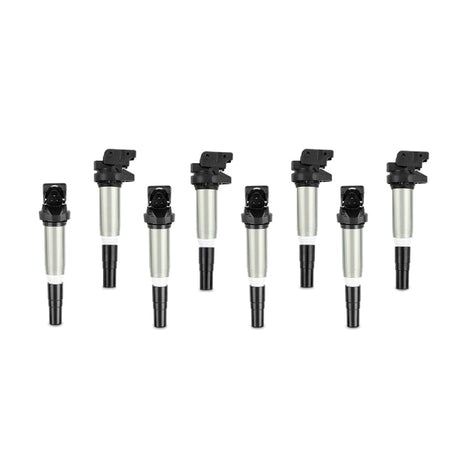 Mishimoto Stock Replacement Ignition Mishimoto 2002+ BMW M54/N20/N52/N54/N55/N62/S54/S62 Eight Cylinder Ignition Coil Set of 8