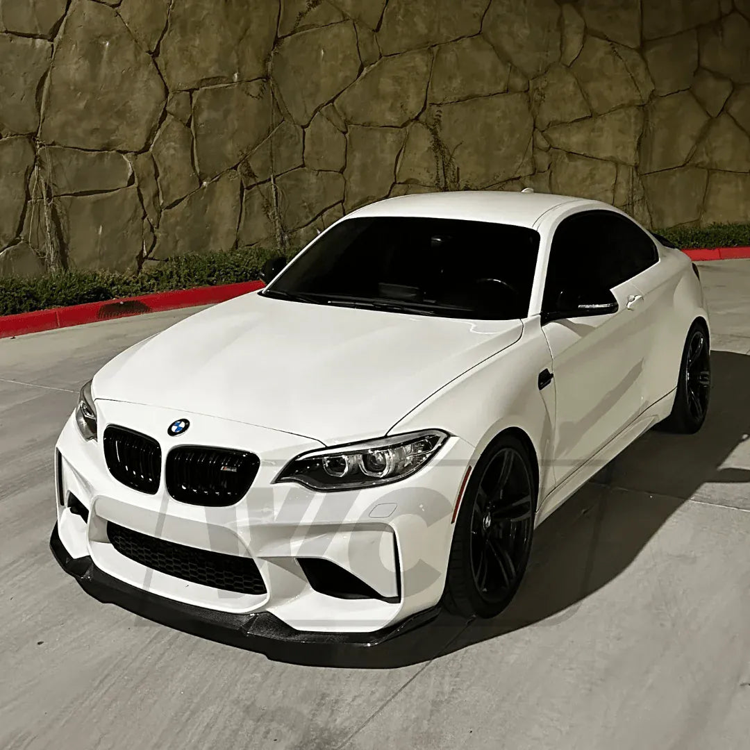 Open Box Front Lip (OPEN BOX) CS Style Carbon Fiber Front Lip - BMW F87 M2