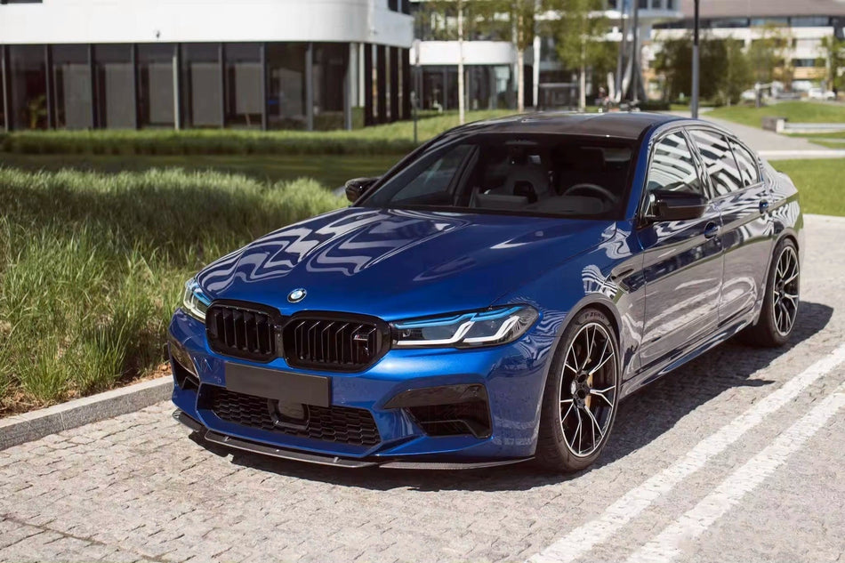 Open Box Front Lip (OPEN BOX)  ST Style Carbon Fiber Front Lip - F90 M5 (LCI)
