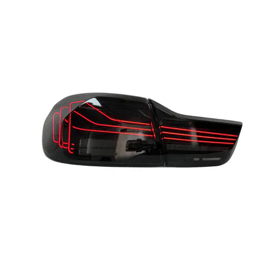 Open Box Lighting (OPEN BOX) CSL Laser Style Tail Lights (Smoked) - BMW F32 4 Series / F82 M4