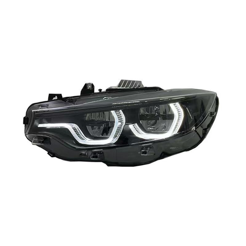 Open Box Lighting (OPEN BOX) IKON Style LCI2 LED Color Switching Headlights V3 (Coding Included) - F80 M3 / F82 M4 / F32 4 Series
