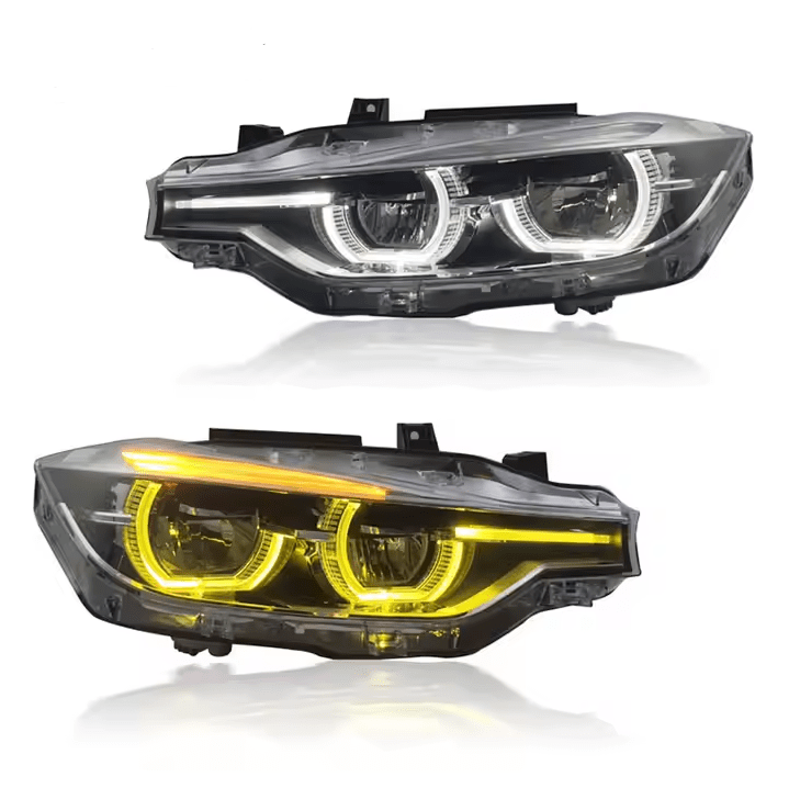 Open Box Lighting (OPEN BOX) LCI Style LED Color Switching Headlights - F30 3 Series / F31 3 Series