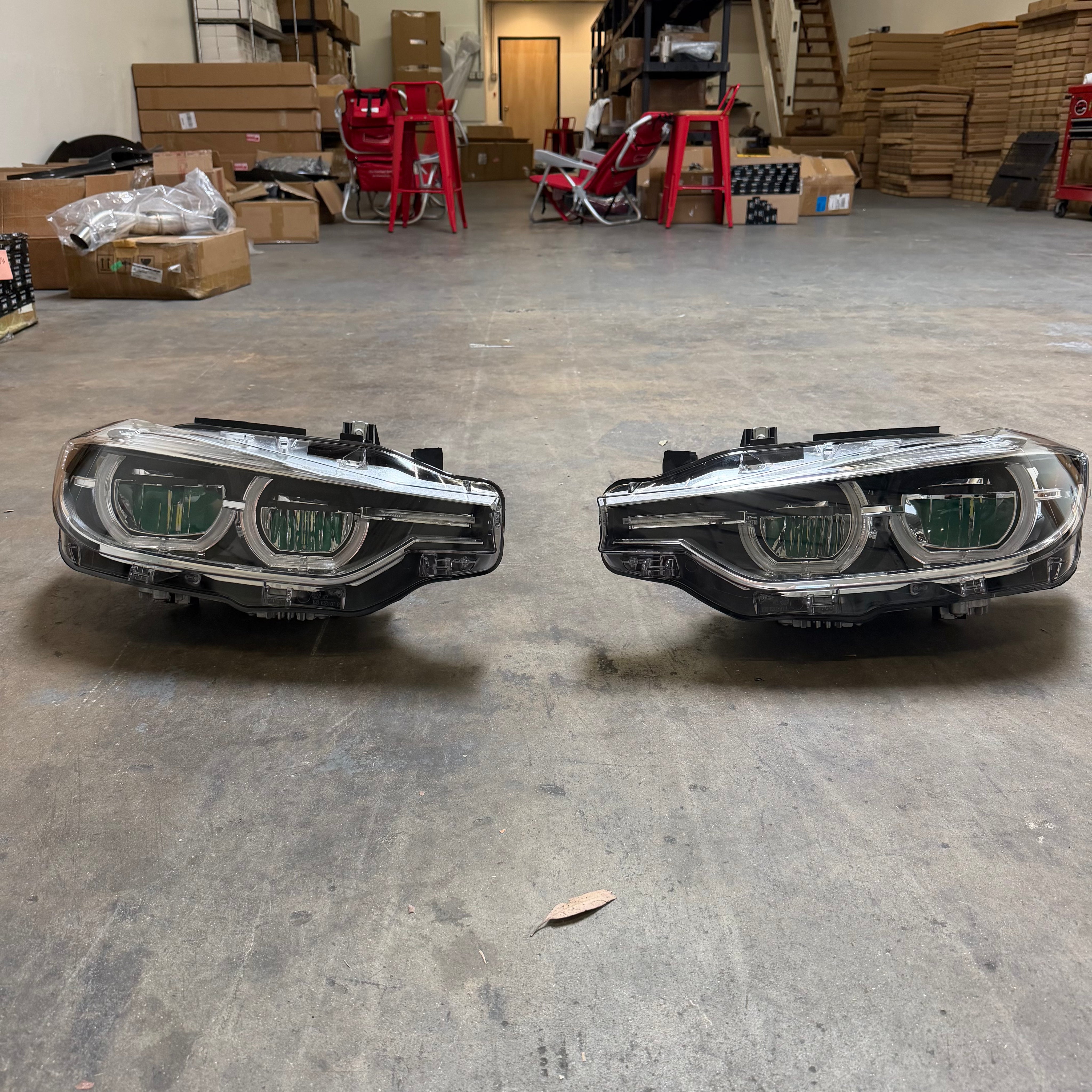 Open Box Lighting (OPEN BOX) LCI Style LED Color Switching Headlights - F30 3 Series / F31 3 Series
