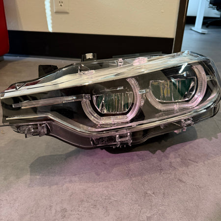 Open Box Lighting (OPEN BOX) LCI Style LED Color Switching Headlights - F30 3 Series / F31 3 Series