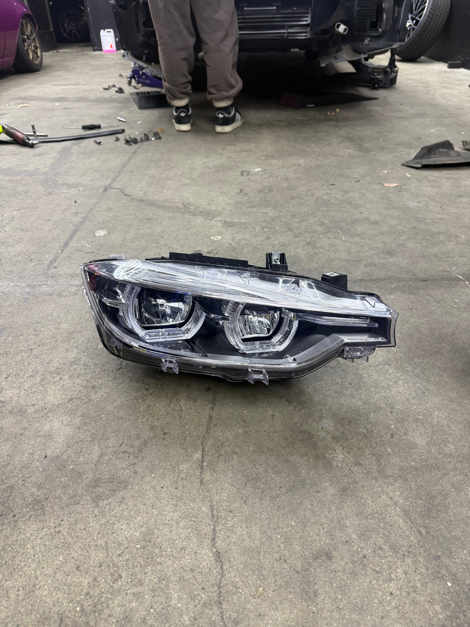 Open Box Lighting (USED) LCI Style LED YELLOW/WHITE Color Switching Headlights - F30 3 Series / F31 3 Series