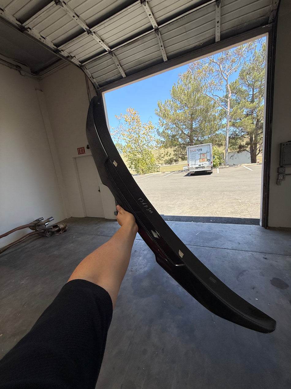 Open Box Spoiler (OPEN BOX) PSM High-Kick Style Carbon Fiber Trunk Spoiler - F36 4 Series