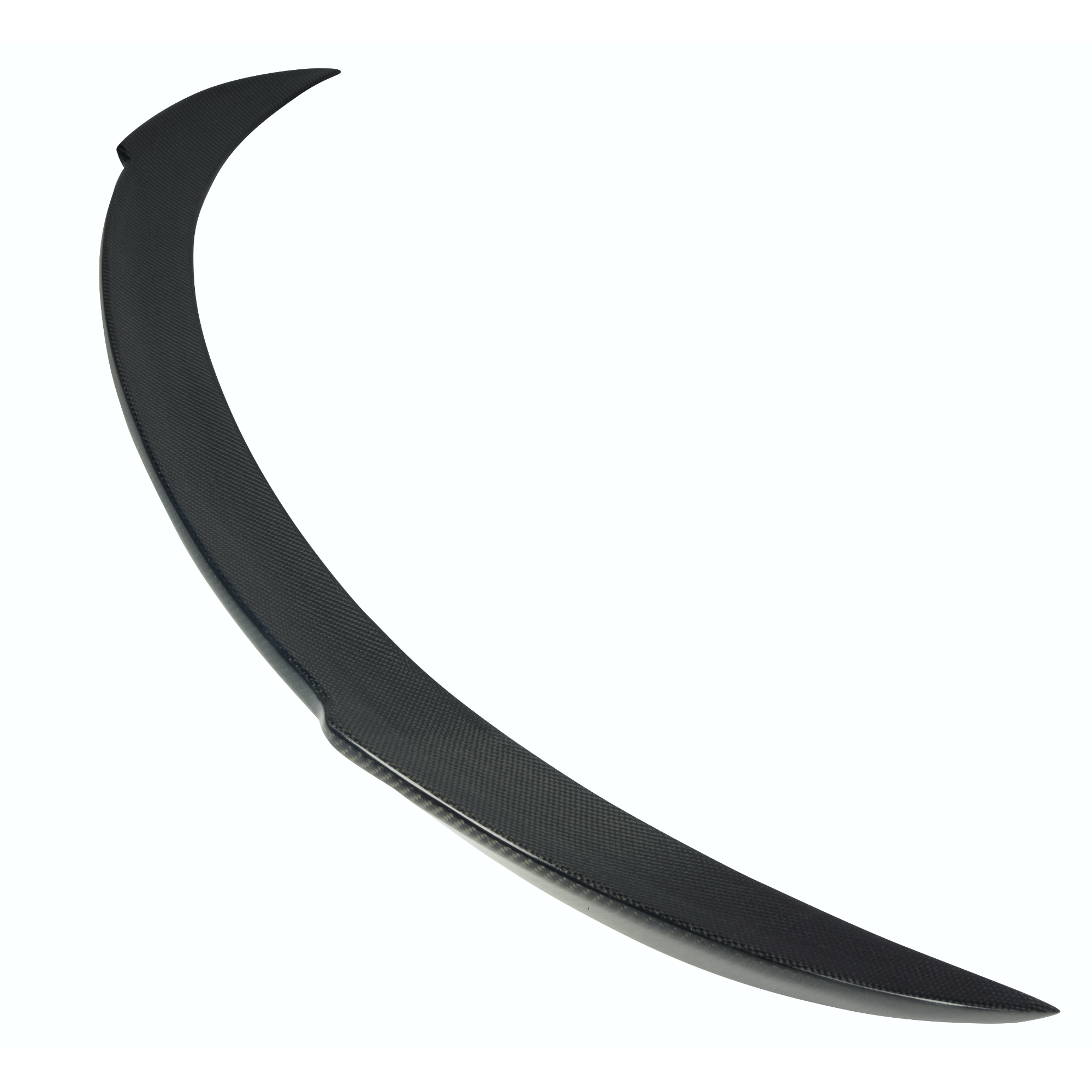 Open Box Spoiler (OPEN BOX) V Style Carbon Fiber Style Trunk Spoiler - F06 / F12 / F13