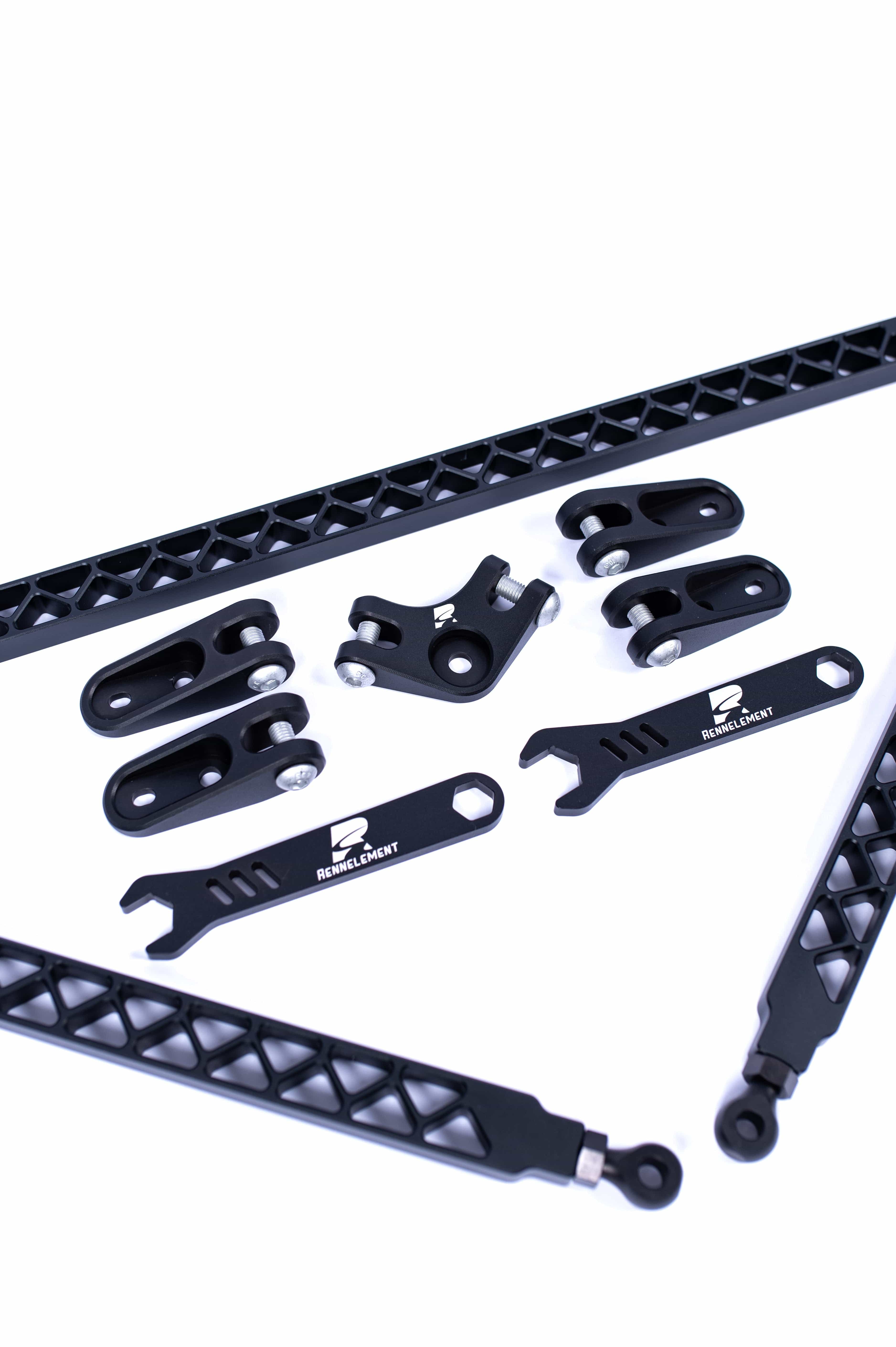 RENNELEMENT Engine Bay RENNELEMENT RE-1 Billet G80/G82/G87 BMW CNC Aluminum Strut Brace