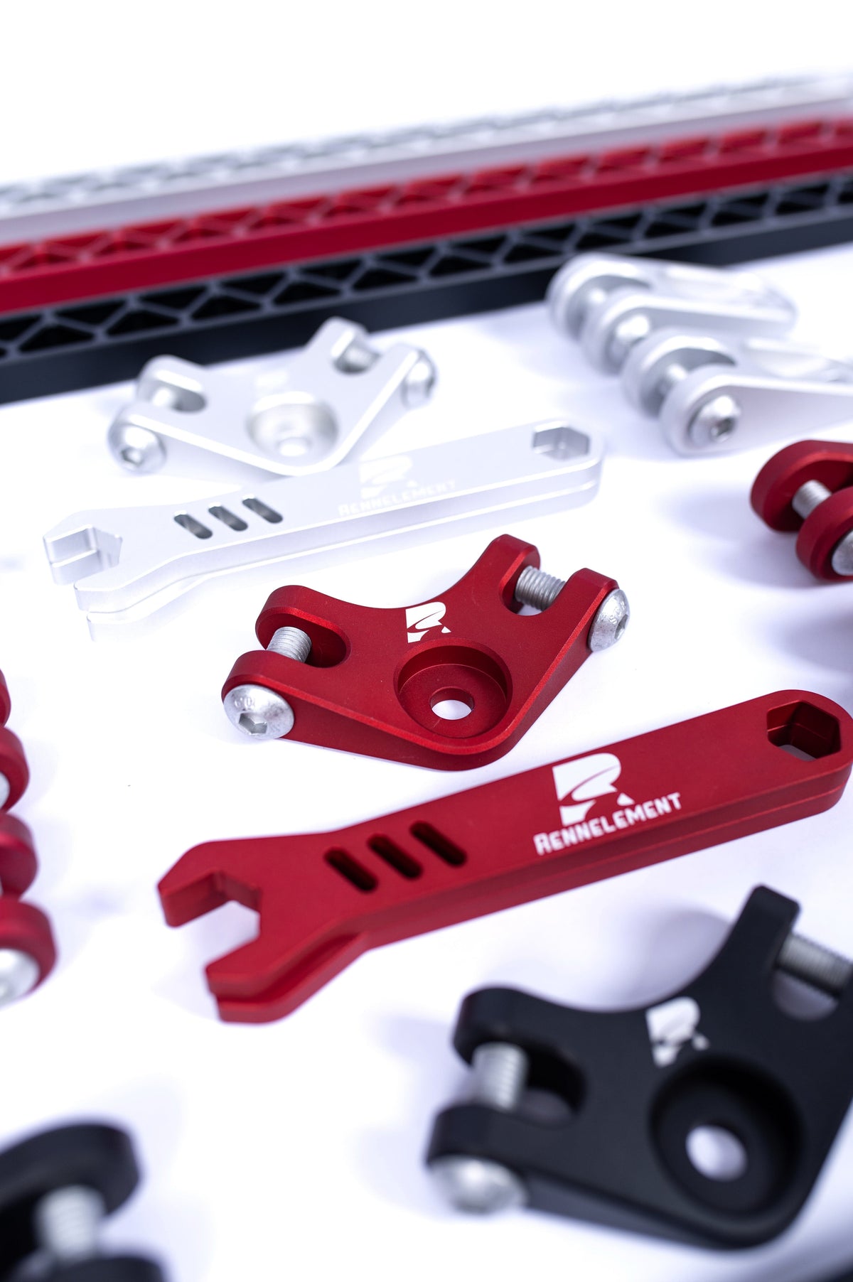 RENNELEMENT Engine Bay RENNELEMENT RE-1 Billet G80/G82/G87 BMW CNC Aluminum Strut Brace